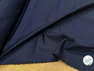SATIN DE COTON BLEU MARINE 5% ÉLASTHANNE COUTURE - My Little Coupon