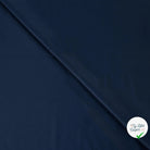 SATIN DE COTON BLEU MARINE - My Little Coupon