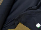 SATIN DE COTON BLEU NUIT 5% ÉLASTHANNE COUTURE - My Little Coupon