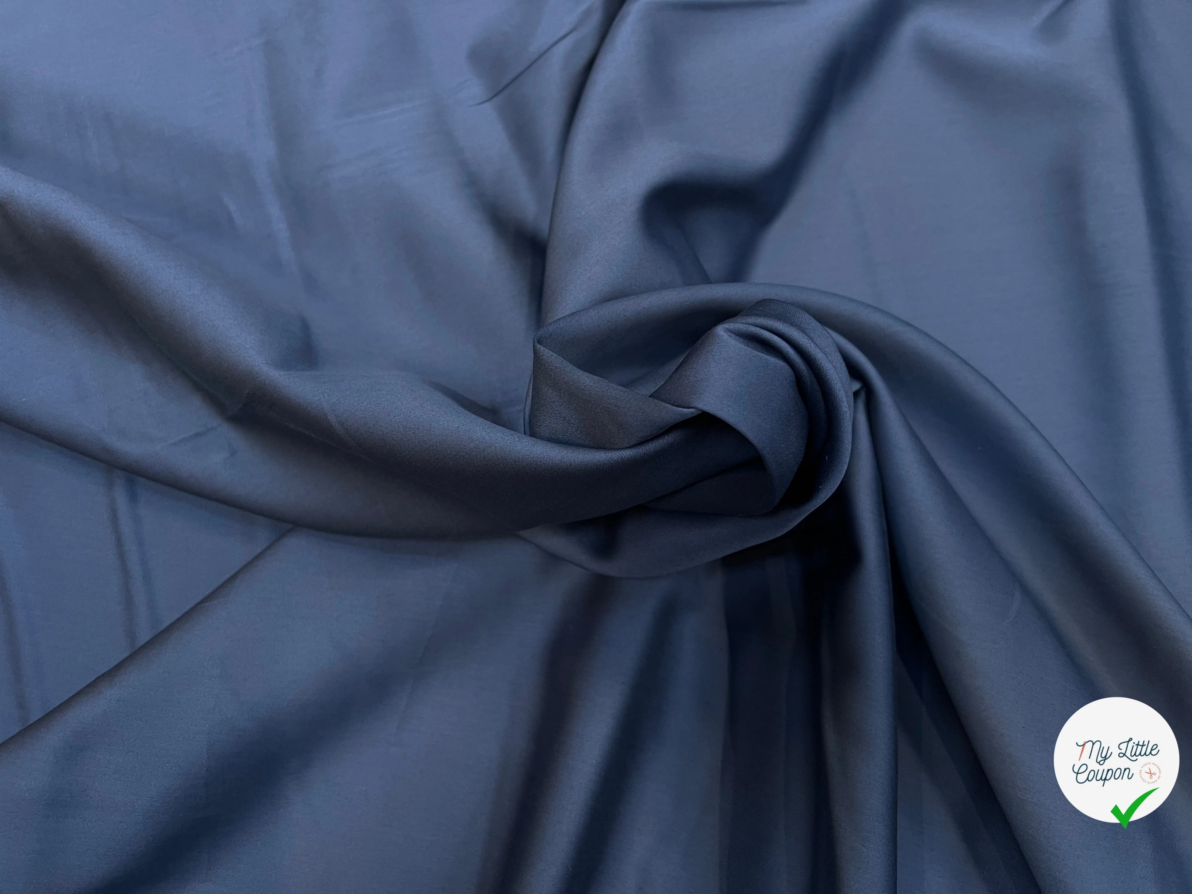SATIN DE COTON DENIM - My Little Coupon
