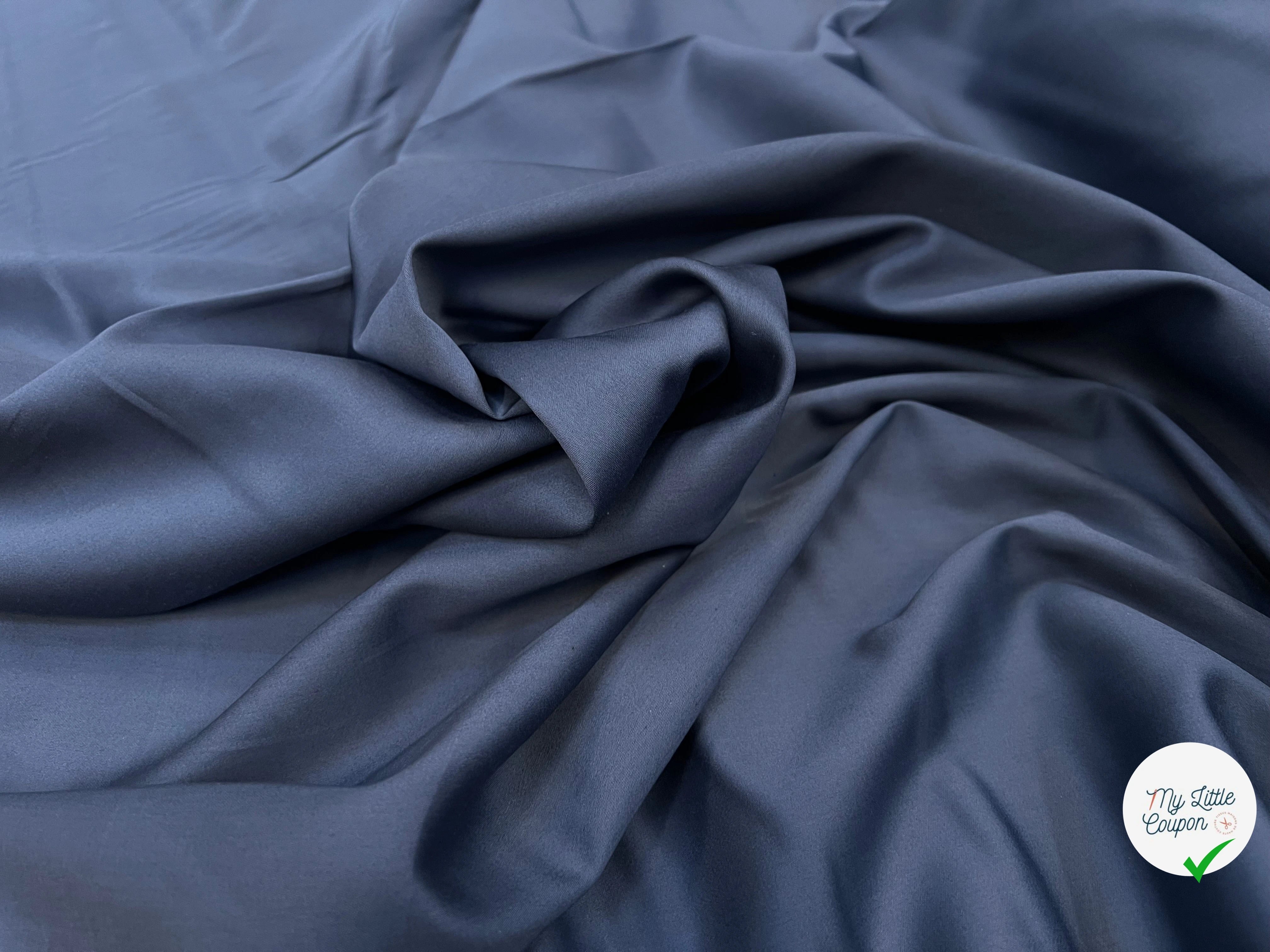 SATIN DE COTON DENIM - My Little Coupon