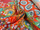 SATIN DE COTON LÉGER CONSTELLATION FLORALE MLC INTERN