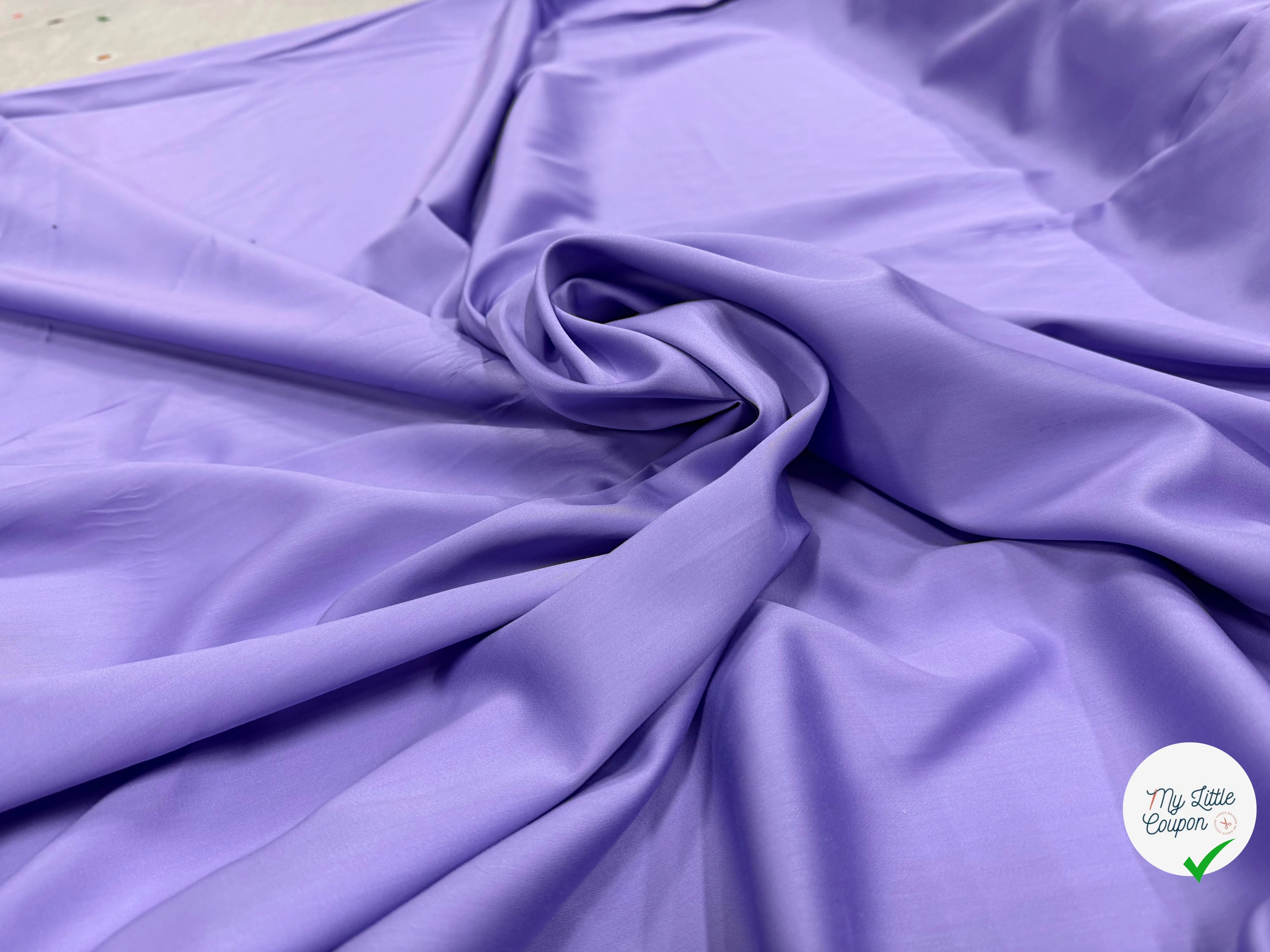 SATIN DE COTON LILAS - My Little Coupon