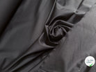 SATIN DE COTON LOURD ULTRA STRETCH NOIR TENUE ÉLÉGANTE - My Little Coupon