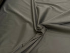 SATIN DE COTON LOURD VERT DE GRIS STRETCH COUTURE - My Little Coupon