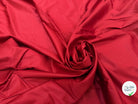 SATIN DE COTON ROUGE FONCÉ - My Little Coupon