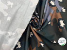SATIN DE COTON STRETCH IMPRESSION CAMOUFLAGE - My Little Coupon - tissu - coudre