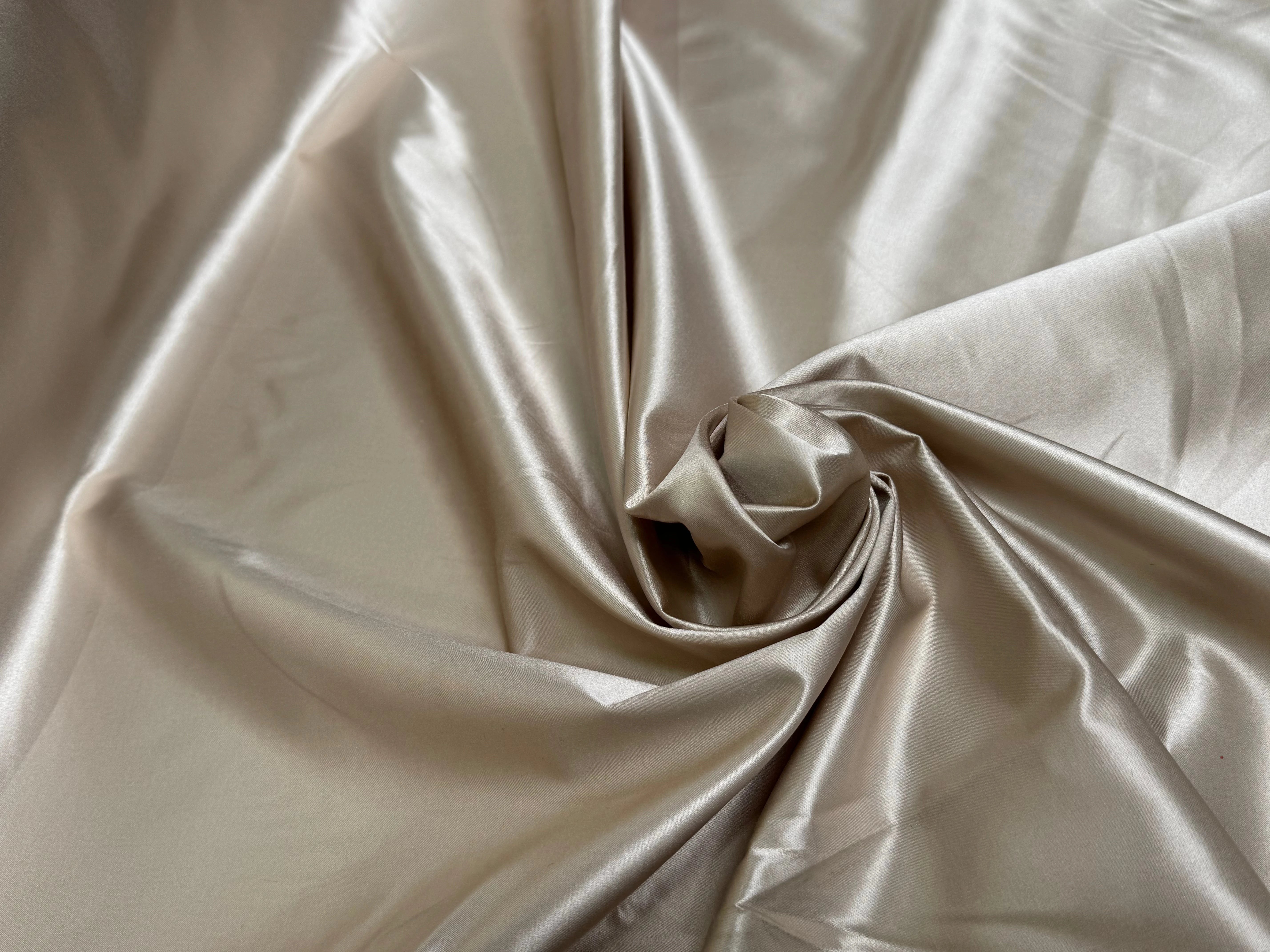 SATIN DE COTON THERMOCOLLÉ BEIGE - My Little Coupon