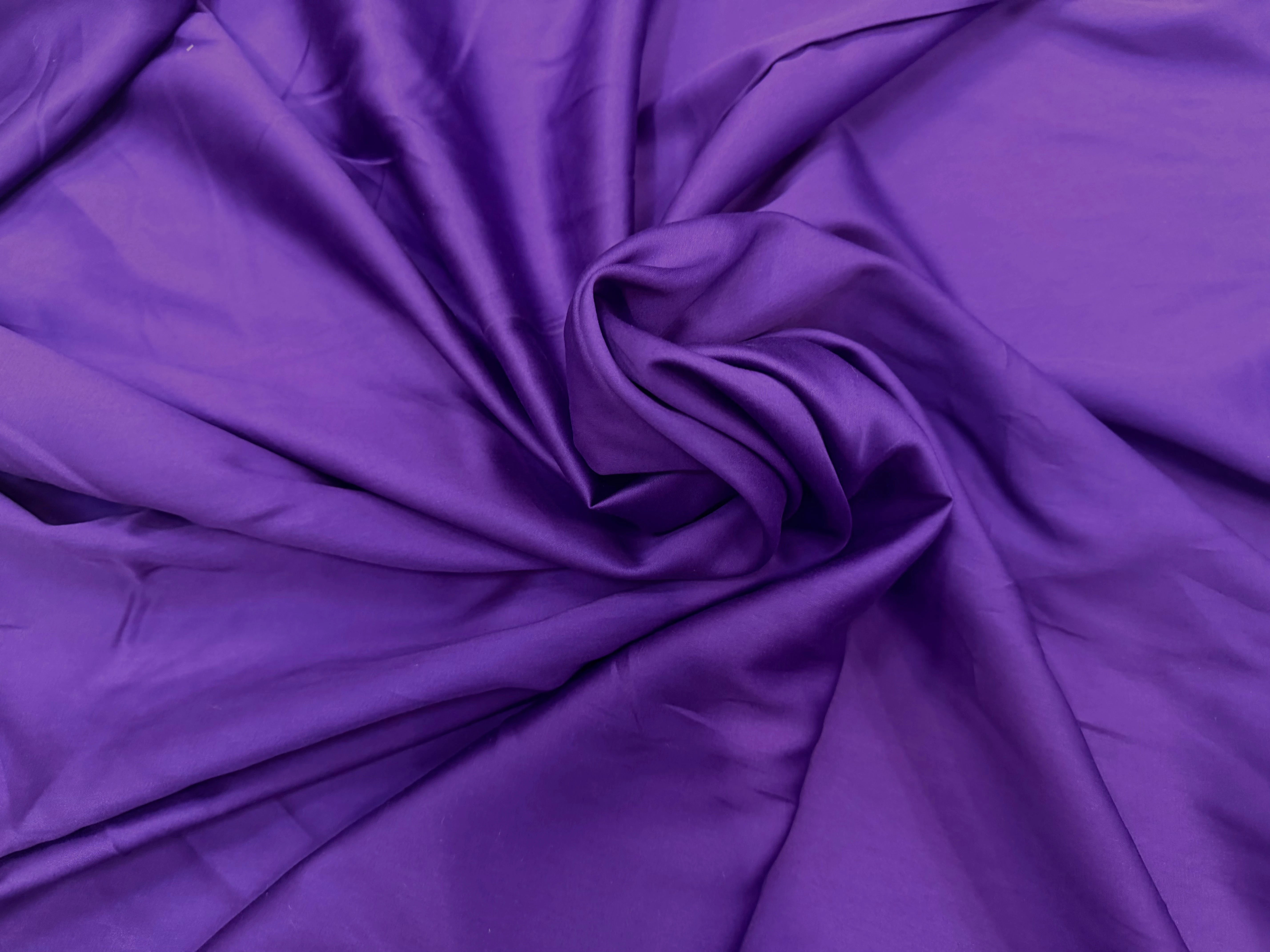 SATIN DE COTON VIOLET - My Little Coupon
