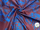 SATIN DE FLEURS LEGEREMENT SERGÉ - My Little Coupon