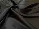 SATIN DE SOIE 100% SOIE UNIE NOIR - My Little Coupon