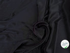 SATIN DE SOIE BLEU NUIT NOIR - My Little Coupon