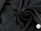 SATIN DE SOIE FLUIDE 110 DE LAIZE NOIR - My Little Coupon