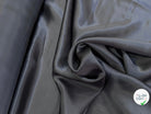 SATIN DE SOIE FLUIDE GRIS ACIER QUALITÉ PREMIUM 100% SOIE - My Little Coupon
