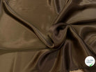SATIN DE SOIE FLUIDE MARRON CHOCOLAT - My Little Coupon