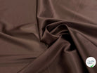 SATIN DE SOIE FLUIDE MARRON ROUX - My Little Coupon