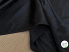 SATIN DE SOIE FLUIDE NOIR 110CM - My Little Coupon