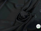 SATIN DE SOIE FLUIDE VELOUTÉ DOUX NOIR SUPER CHIC - My Little Coupon