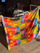 SATIN DE SOIE GLAMOUR PSYCHEDELIQUE MLC INTERN