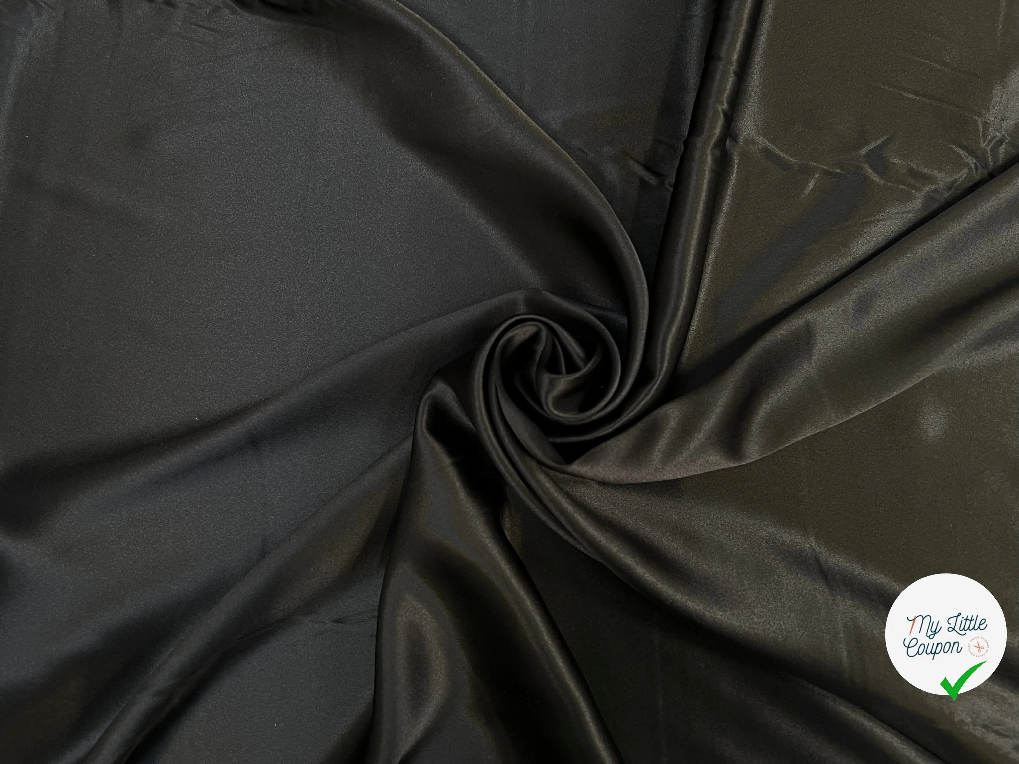SATIN DE SOIE NOIR - My Little Coupon