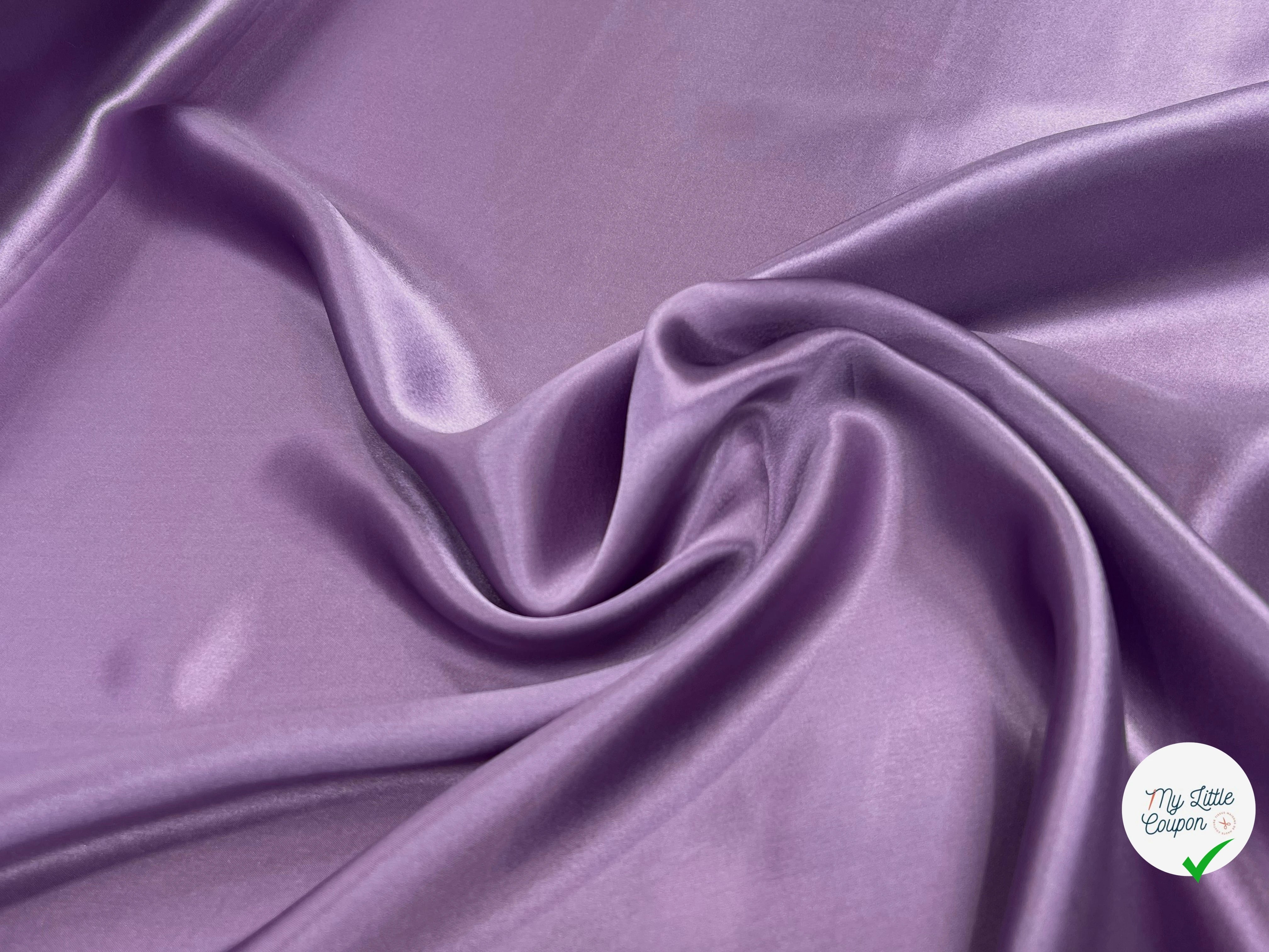 SATIN DE SOIE PARME FLUIDE 100% SOIE - My Little Coupon