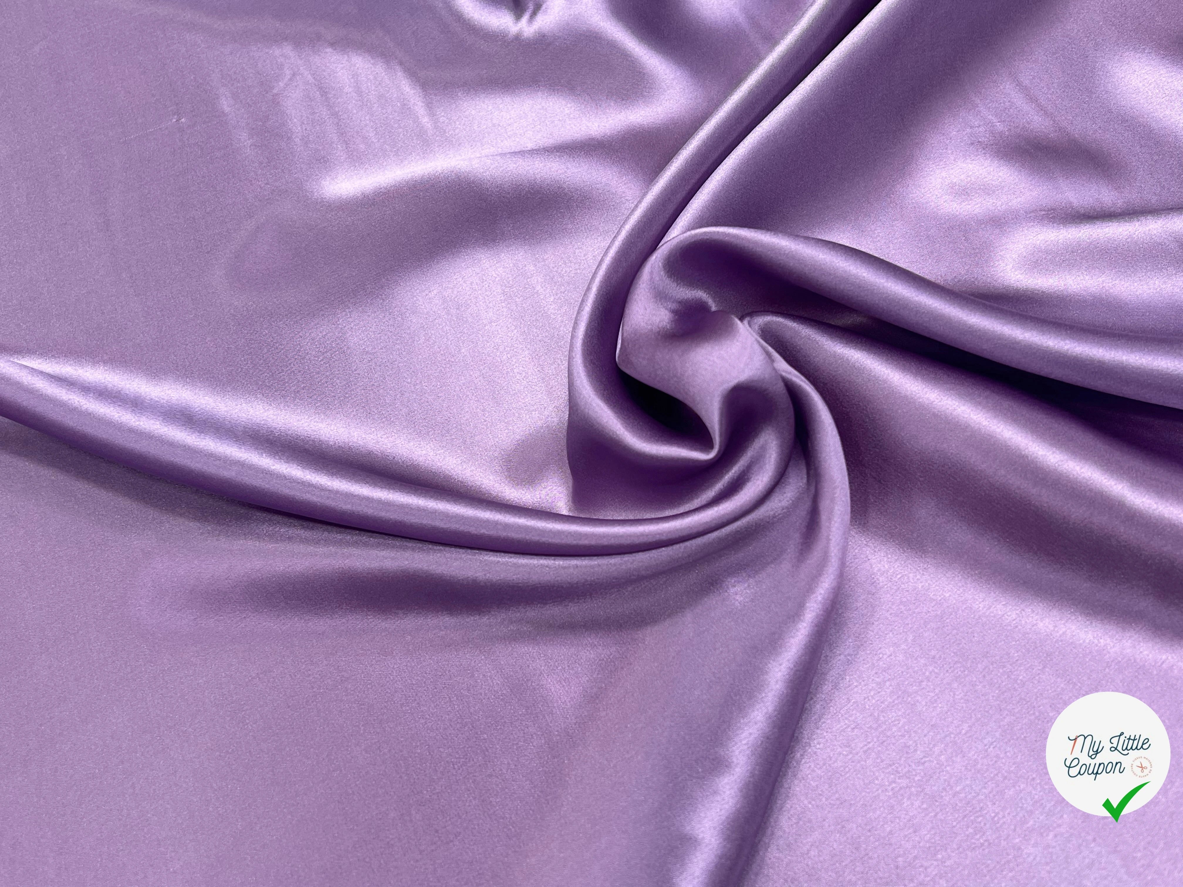 SATIN DE SOIE PARME FLUIDE 100% SOIE - My Little Coupon