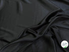 SATIN DE SOIE STRETCH FLUIDE NOIR PREMIUM - My Little Coupon