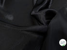 SATIN DE SOIE TRÈS FLUIDE NOIR 100% SOIE - My Little Coupon