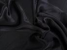 SATIN DE SOIE TRÈS FLUIDE NOIR 100% SOIE - My Little Coupon