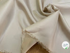 SATIN DE SOIE TYPE DUCHESSE TEXTURÉ BELLE TENUE BEIGE - My Little Coupon