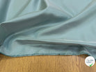 SATIN DE SOIE TYPE DUCHESSE TEXTURÉ BELLE TENUE VERT D'EAU - My Little Coupon