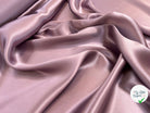SATIN DE SOIE UNI VIOLET BLOSSOM - My Little Coupon