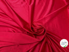 SATIN DE VISCOSE EA FAN DE CE ROUGE - My Little Coupon