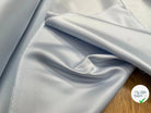 SATIN DOUBLE ETOFFE LOURD BLEU CLAIR - My Little Coupon