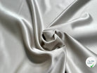 SATIN DOUBLE ÉTTOFE GRIS D'ACIER BELLE TENUE - My Little Coupon