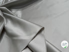 SATIN DOUBLE ÉTTOFE GRIS D'ACIER BELLE TENUE - My Little Coupon