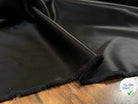 SATIN DUCHESSE 30% SOIE Black - My Little Coupon