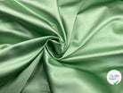 SATIN DUCHESSE EXTENSIBLE VERT AMANDE - My Little Coupon - tissu - coudre
