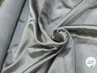 SATIN DUCHESSE TEXTURÉ ARGENTÉ 100% SOIE - My Little Coupon