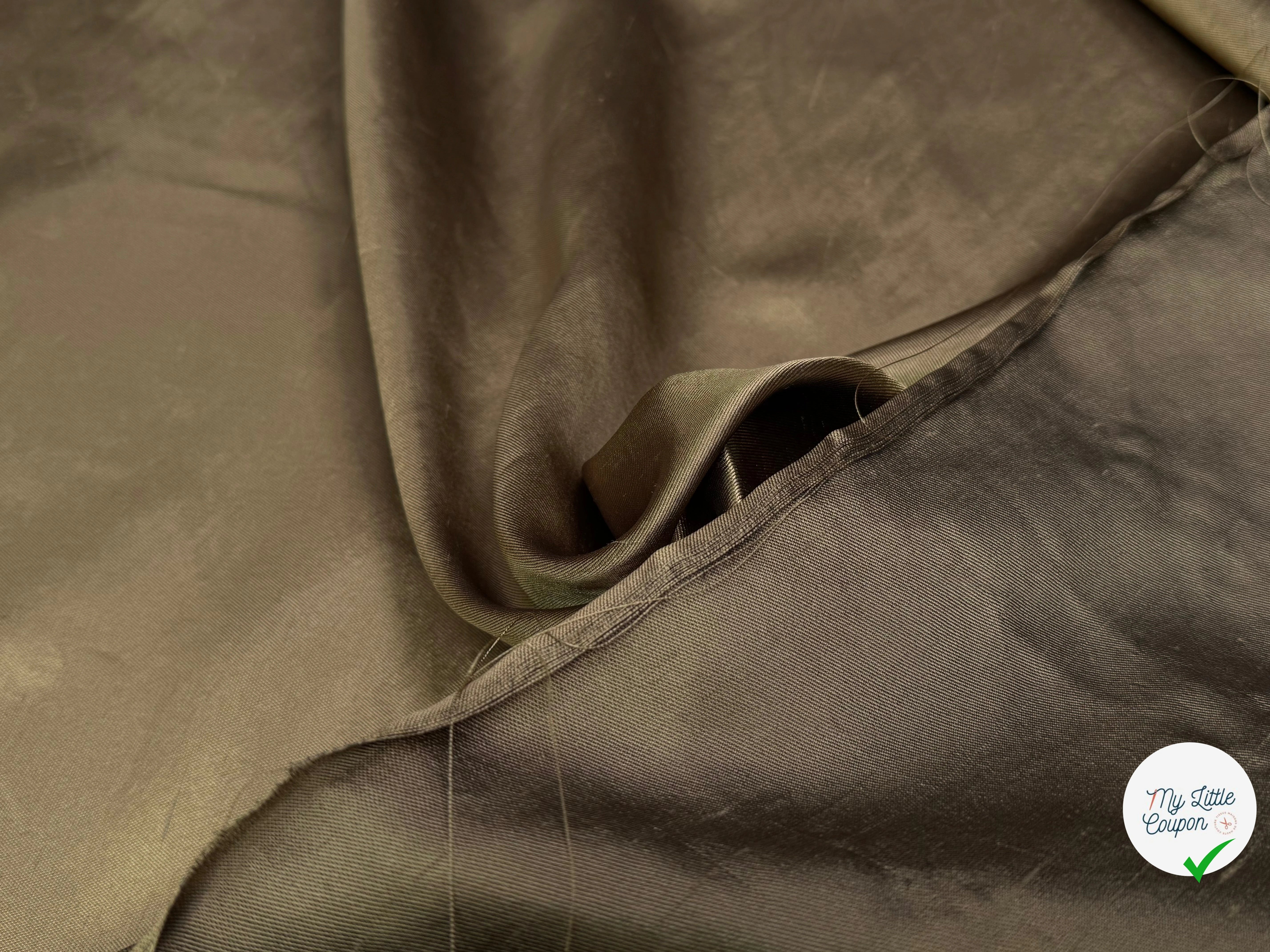 SATIN DUCHESSE TEXTURÉ LAITON - My Little Coupon