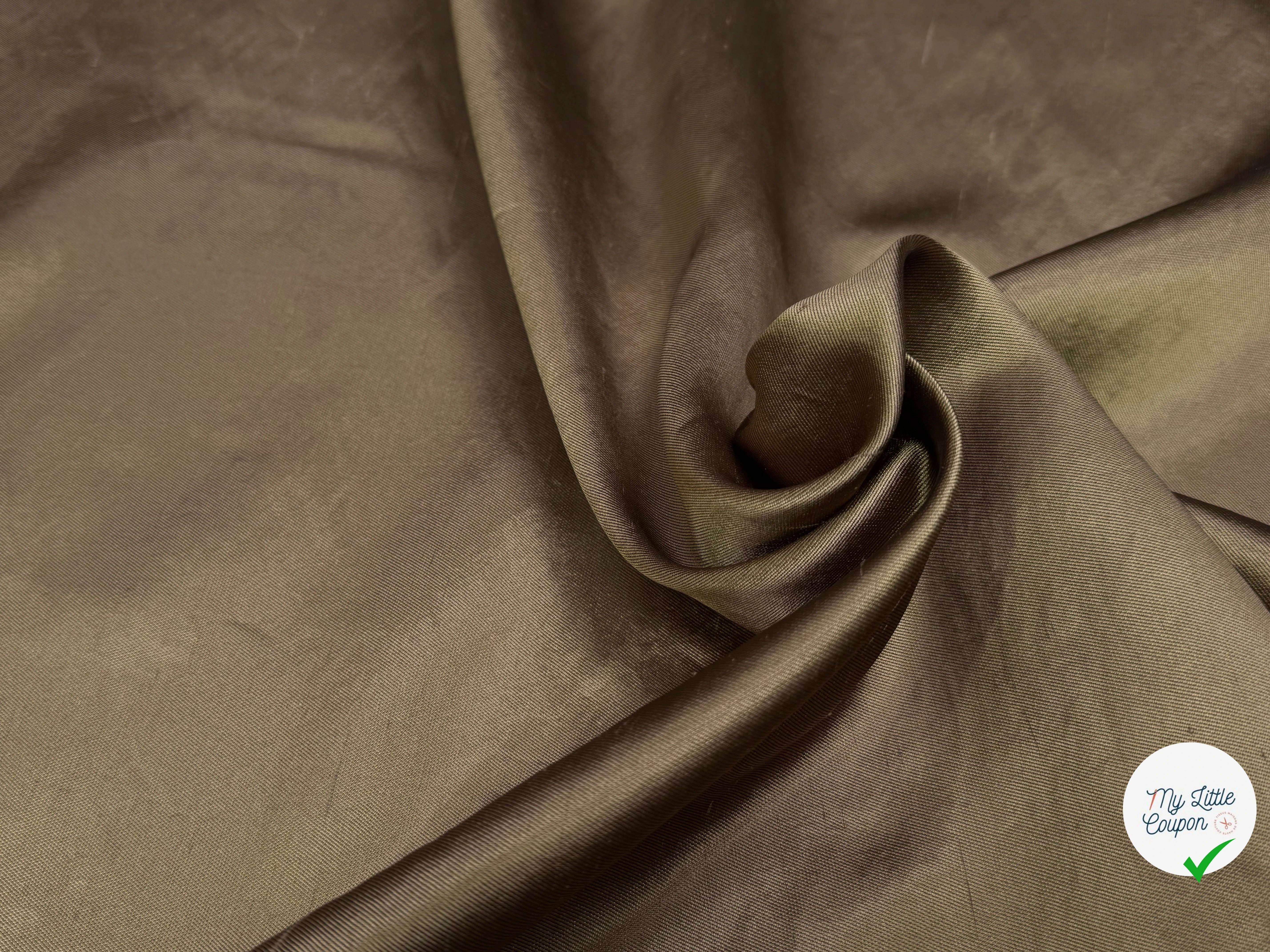 SATIN DUCHESSE TEXTURÉ LAITON - My Little Coupon