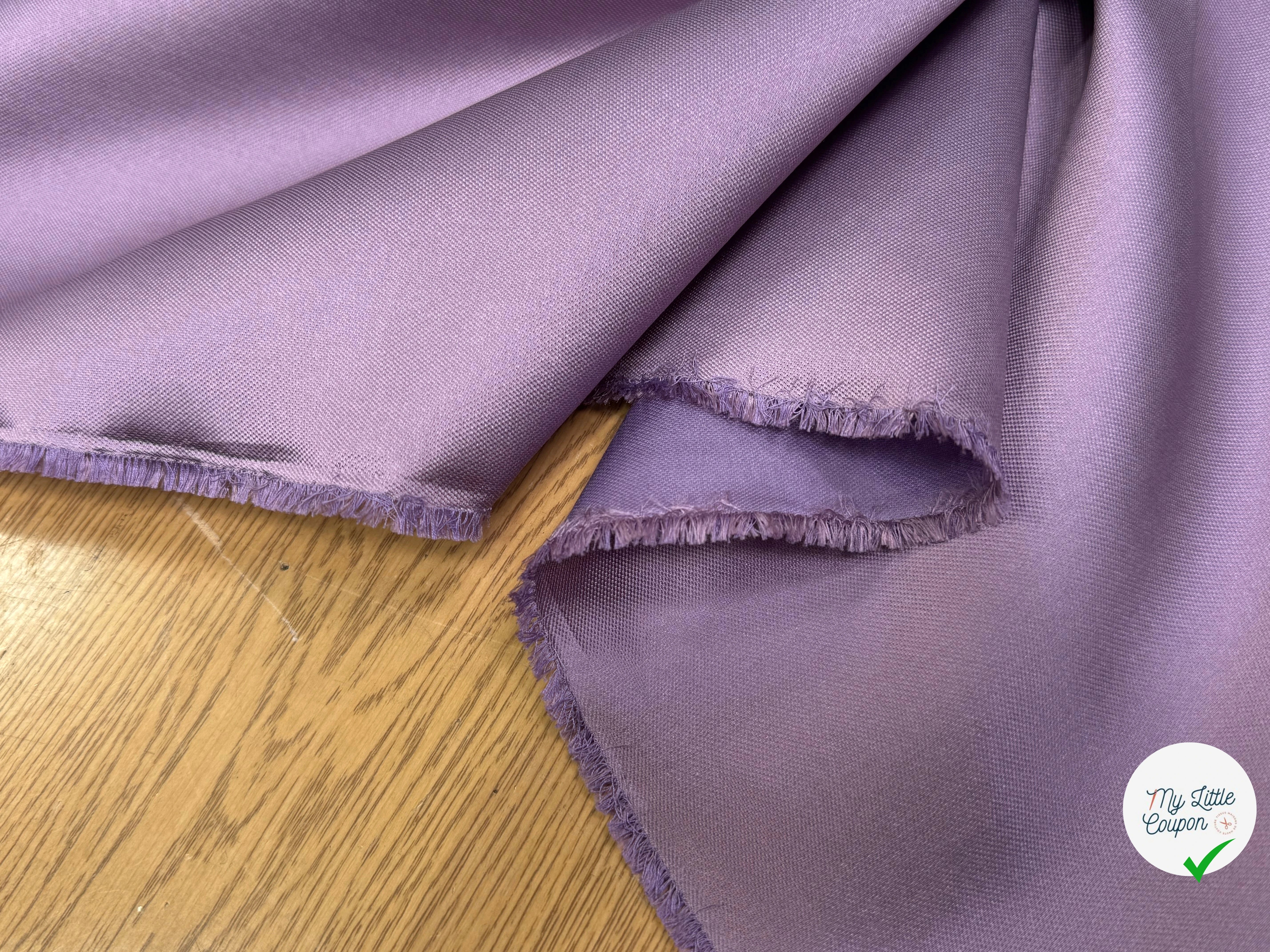 SATIN DUCHESSE TEXTURÉ LILAS - My Little Coupon