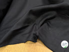 SATIN DUCHESSE TEXTURÉ NOIR 100% SOIE - My Little Coupon