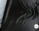 SATIN FAUX CUIR CROCODILLE NOIR STRETCH - My Little Coupon