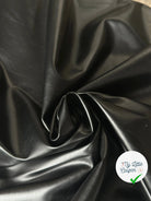 SATIN FAUX CUIR ENVERS TOUT DOUX NOIR MLC INTERN