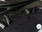 SATIN FAUX CUIR ENVERS TOUT DOUX NOIR MLC INTERN