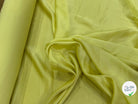 SATIN FLUIDE JAUNE LEMON 100% VISCOSE FROIDE TOUCHER AGRÉABLE - My Little Coupon