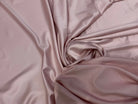 SATIN FLUIDE LÉGÈREMENT STRETCH VIEUX ROSE - My Little Coupon