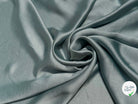 SATIN FLUIDE VERT D'EAU SUPERBE TOMBÉ - My Little Coupon