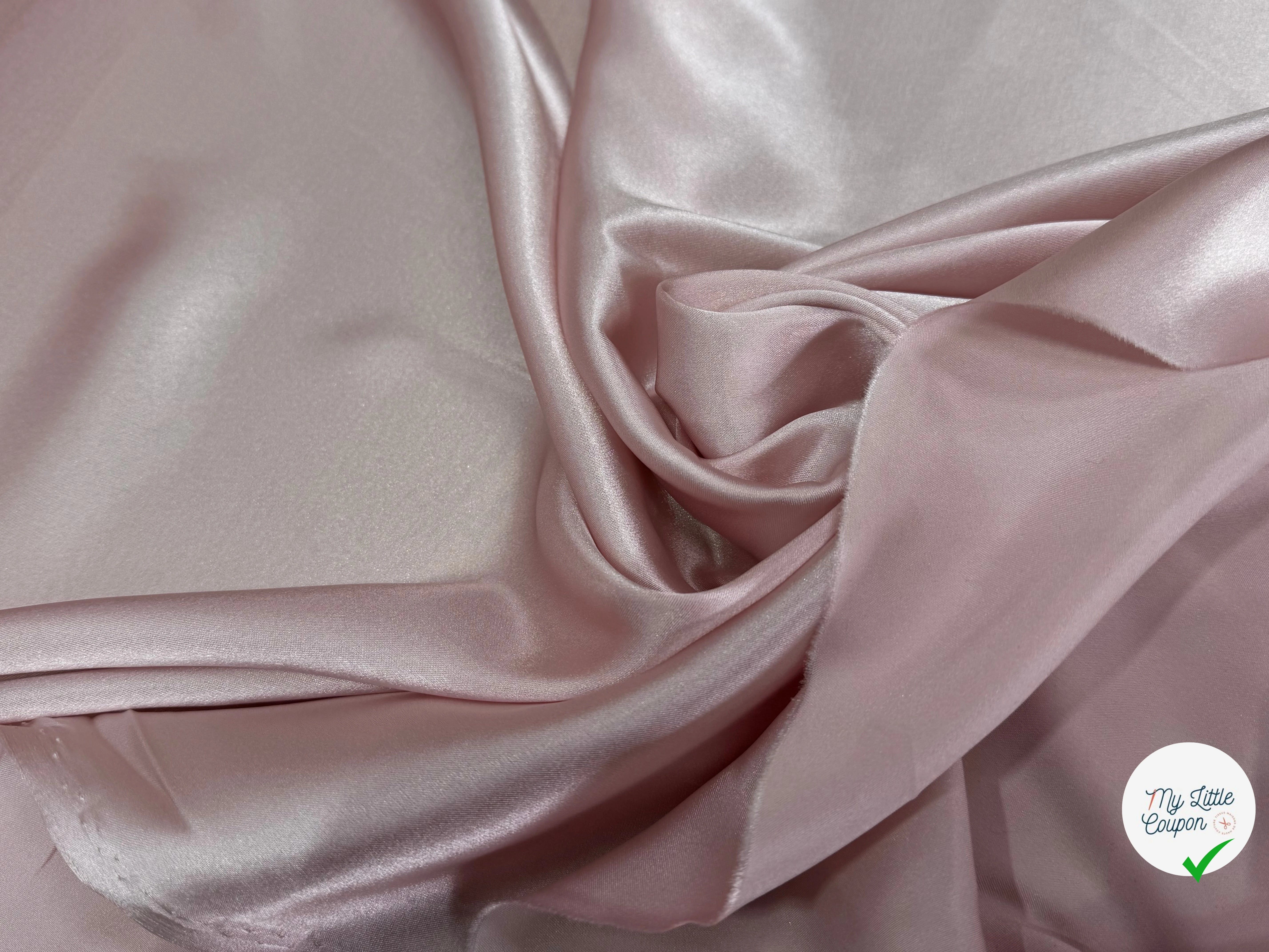 SATIN FLUIDE VIEUX ROSE - My Little Coupon